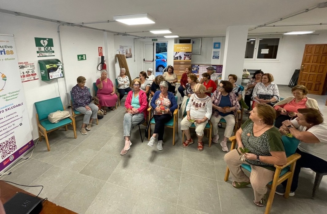 Taller Asociación de la Tercera Edad La Atalaya – Tenerife 05-11-20204