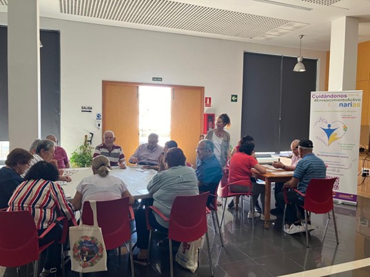 Taller Salón de actos del Ayuntamiento de Alajeró – La Gomera 12-11-20204