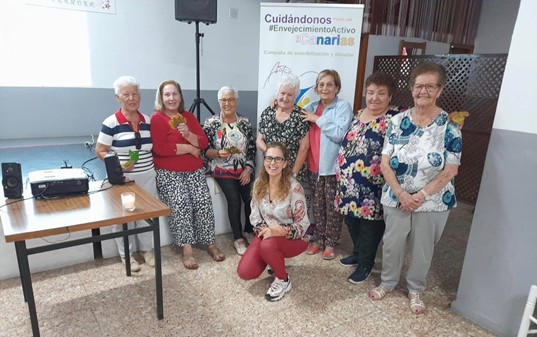 Taller Asociación de Mayores La Ternura – Tenerife 13-11-20204