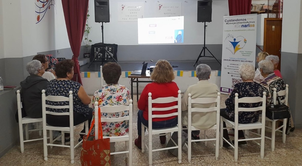 Taller Asociación de Mayores La Ternura – Tenerife 20-11-20204