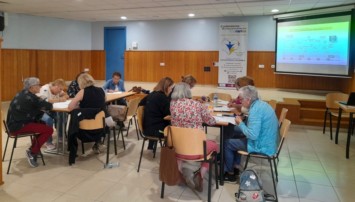 Taller Asociación de Vecinos San Jerónimo de Taco – Tenerife 21-11-20204