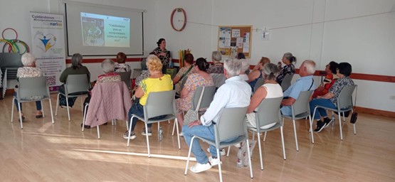 Taller CCentro de Día de Atención Social a Personas Mayores de San Miguel de Abona – Tenerife 22-11-20204